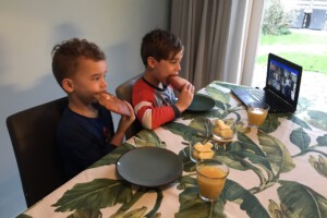 Voorleesontbijt Boaz en Stijn